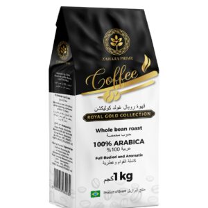 Zahara Prime Coffee Royal Gold Collection torrado em grãos 1kg